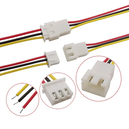 Picture of JST-XH 3 pair connector